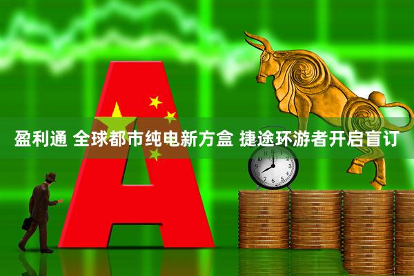 盈利通 全球都市纯电新方盒 捷途环游者开启盲订